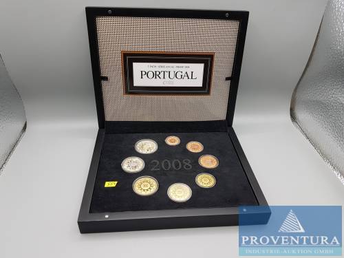Euro-KMS Portugal 2008 1 ct- 2 Euro pp